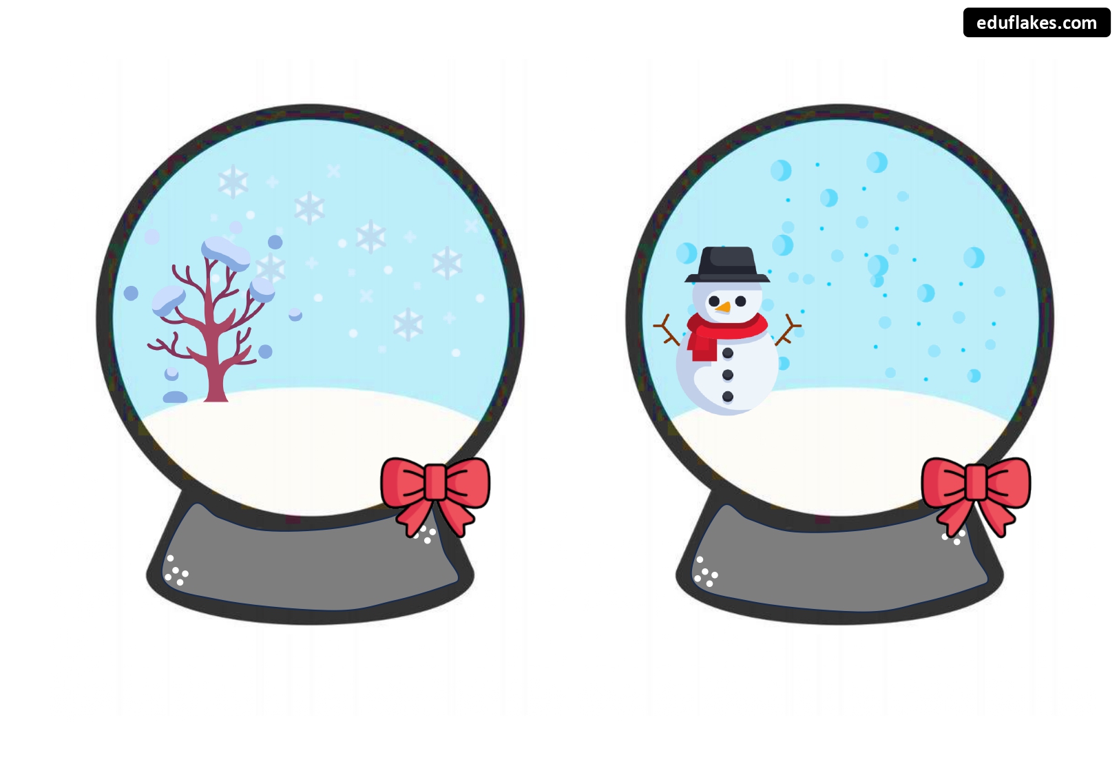 Snow Globe Template Free Pdf
