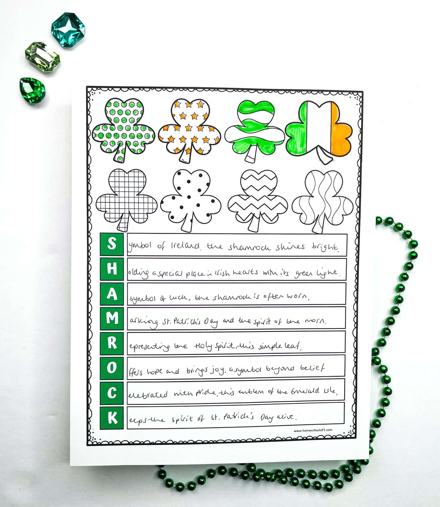 St Patricks Day Acrostic Poem