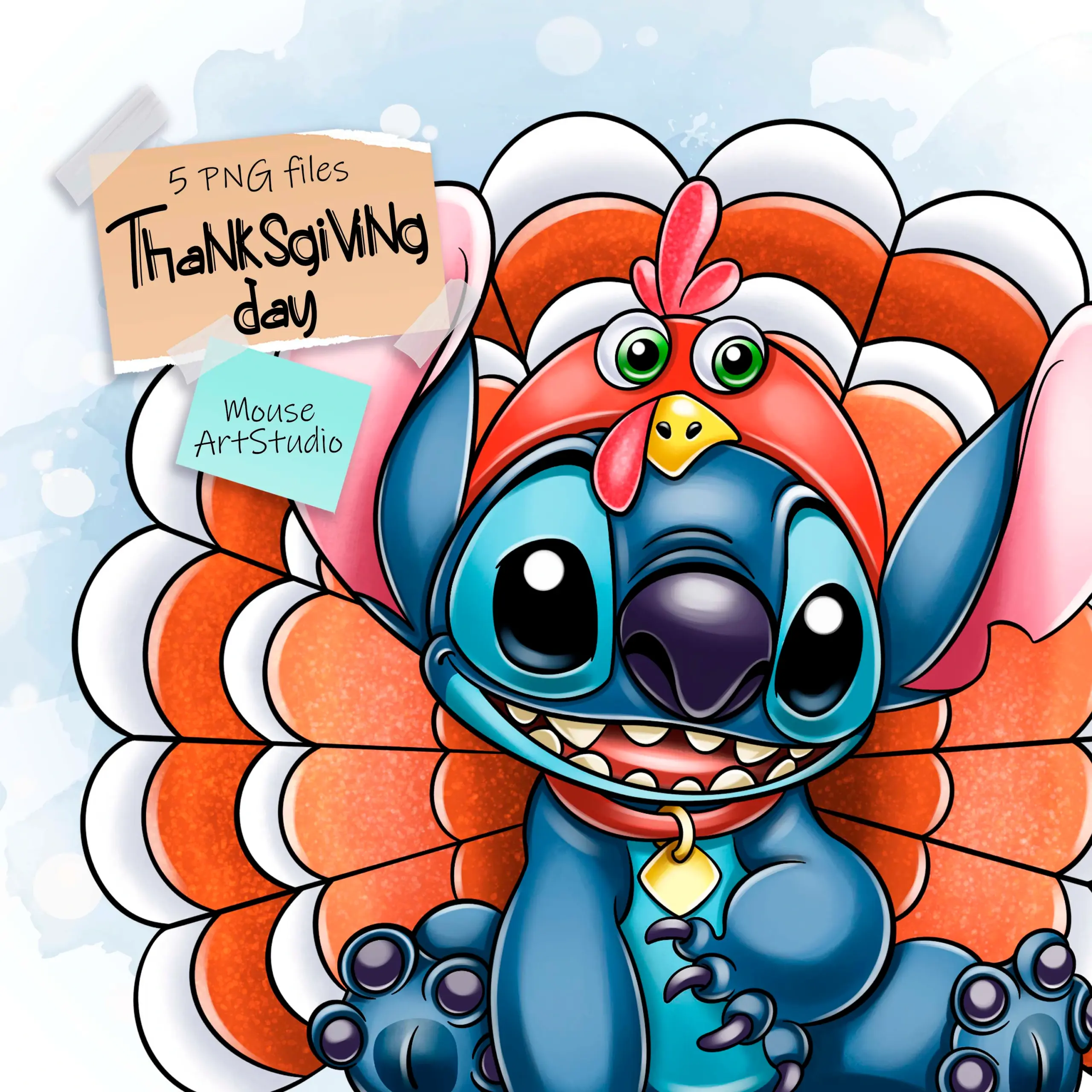 Stitch Disguise A Turkey