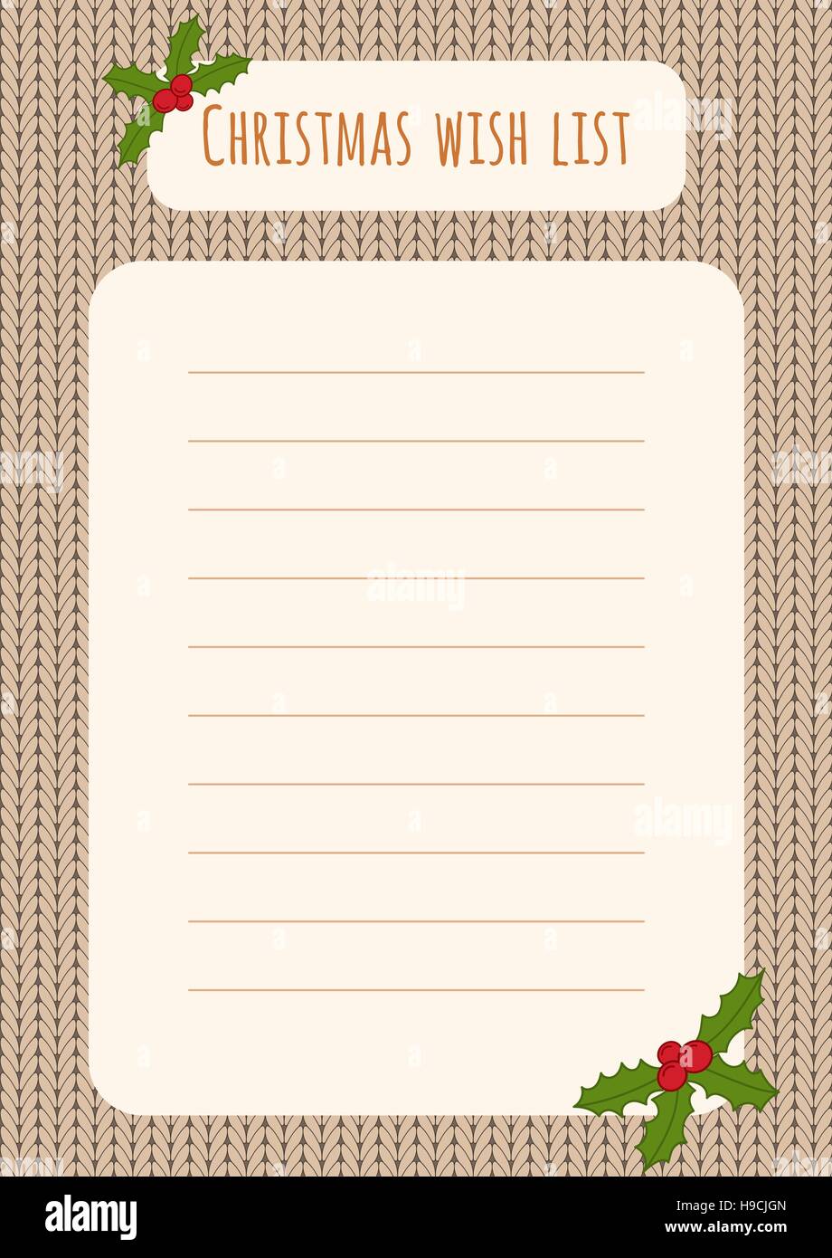 aesthetic christmas list template aesthetic christmas list template