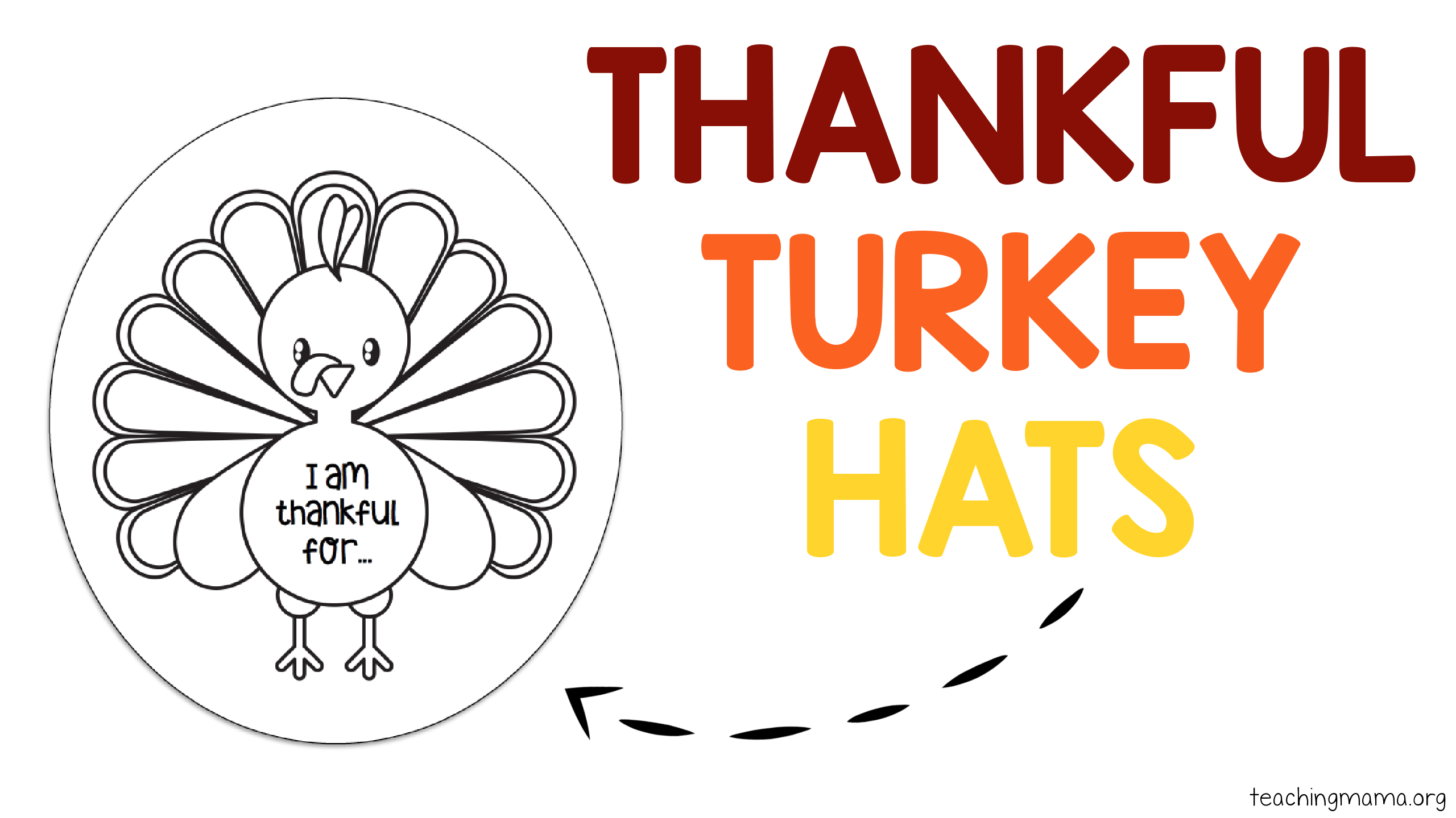 Thankful Turkey Hats