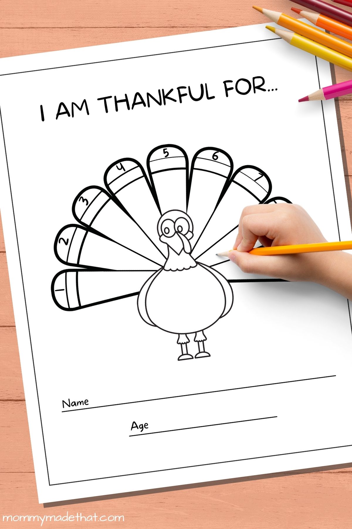 free printable large turkey template