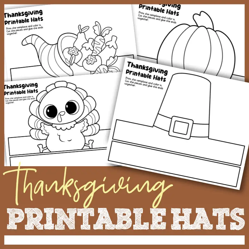 turkey hat template printable