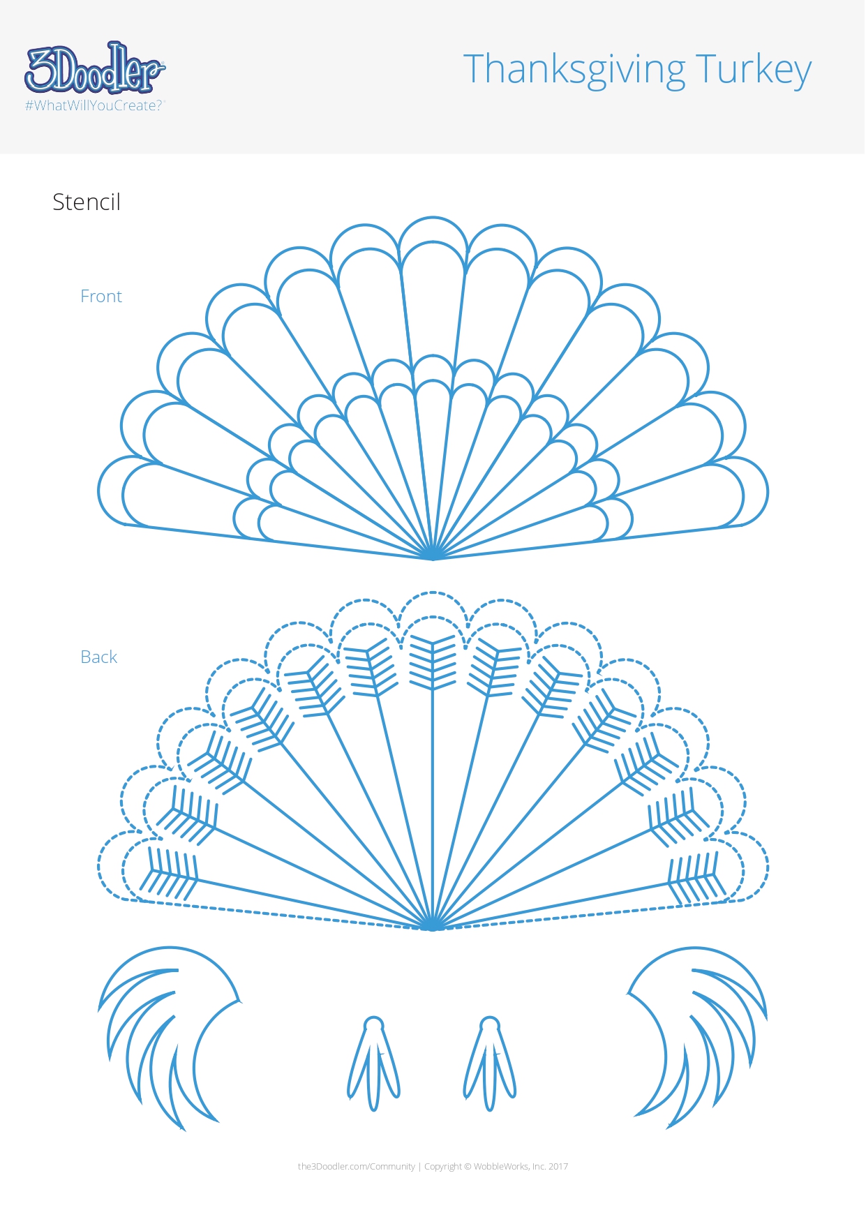 turkey stencil template turkey stencil template