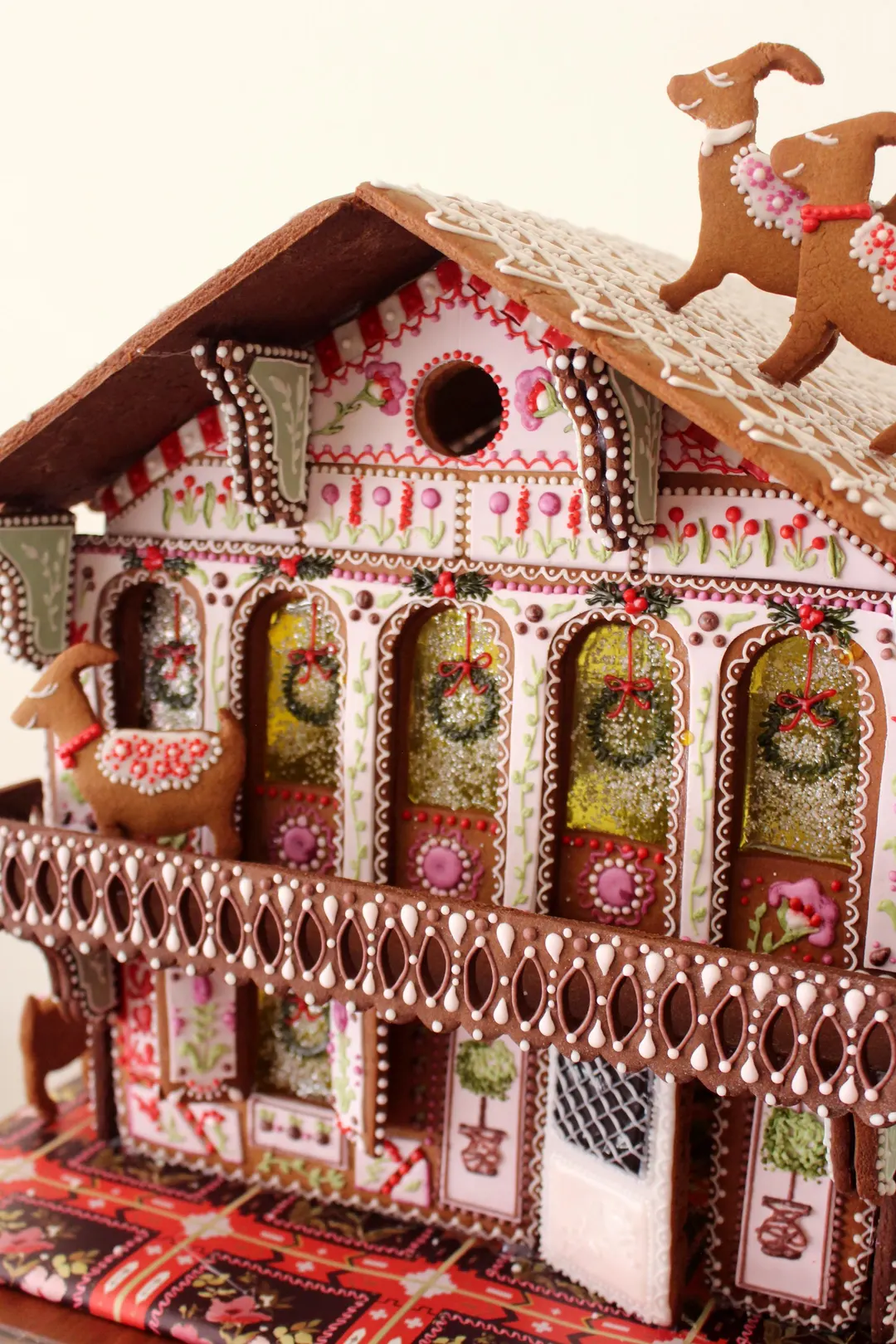 The Chalet Gingerbread House Template