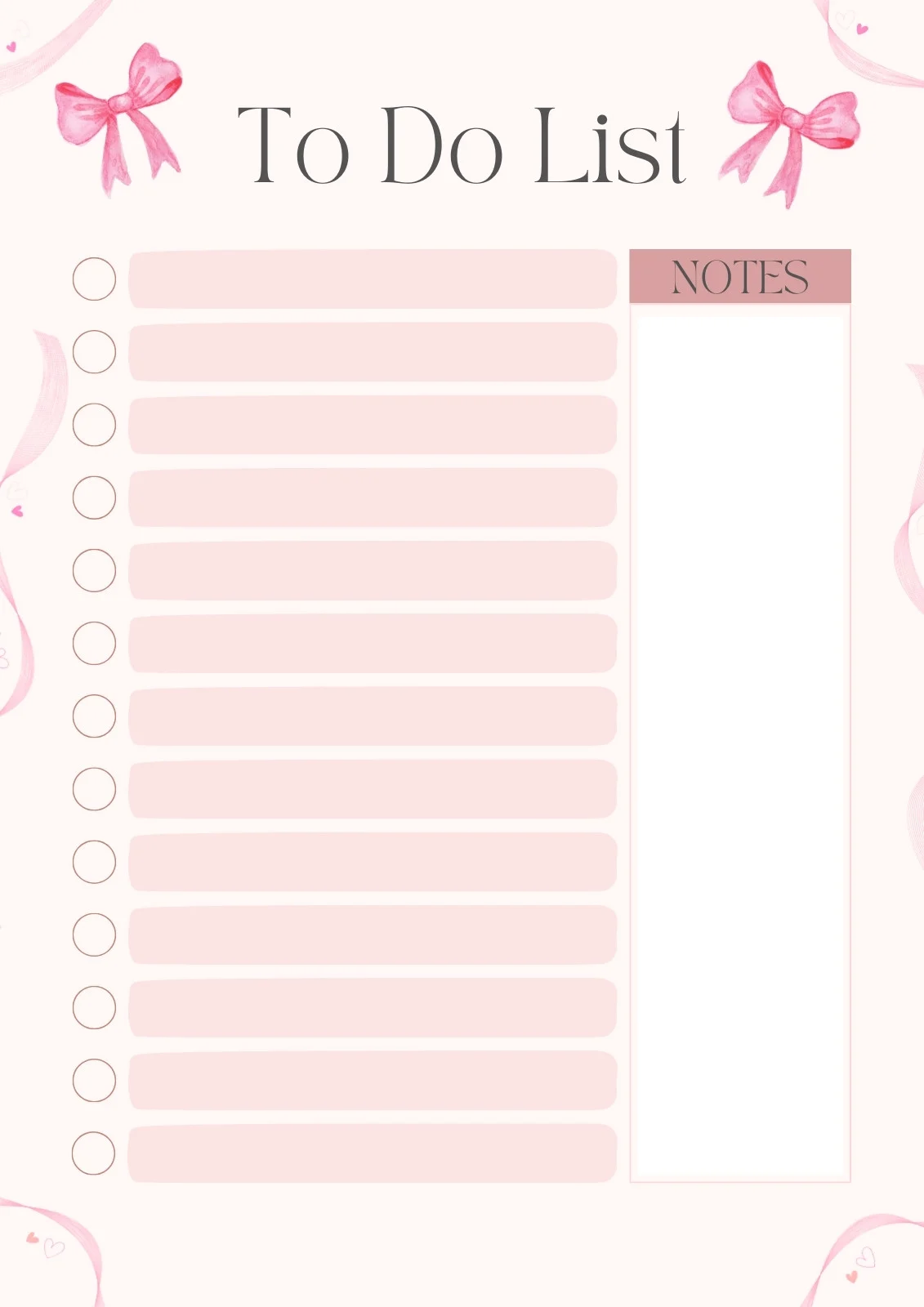 To Do List
