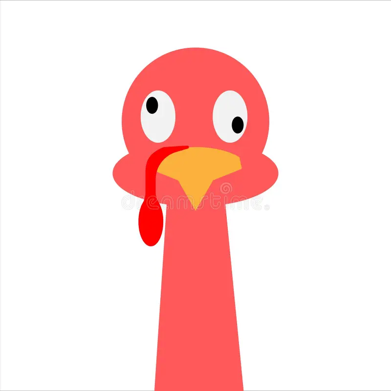 Turkey Chicken Head Vector Illustration Turkey Chicken Head Vector Illustration Template Image259325592