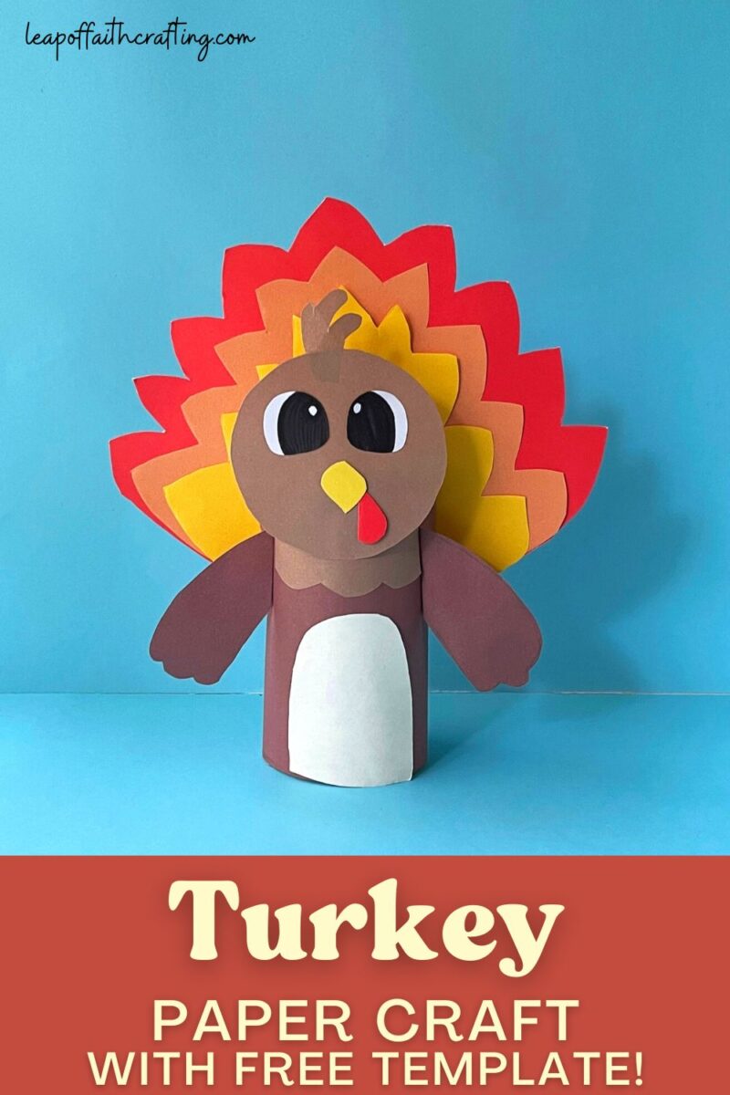toilet paper roll turkey template