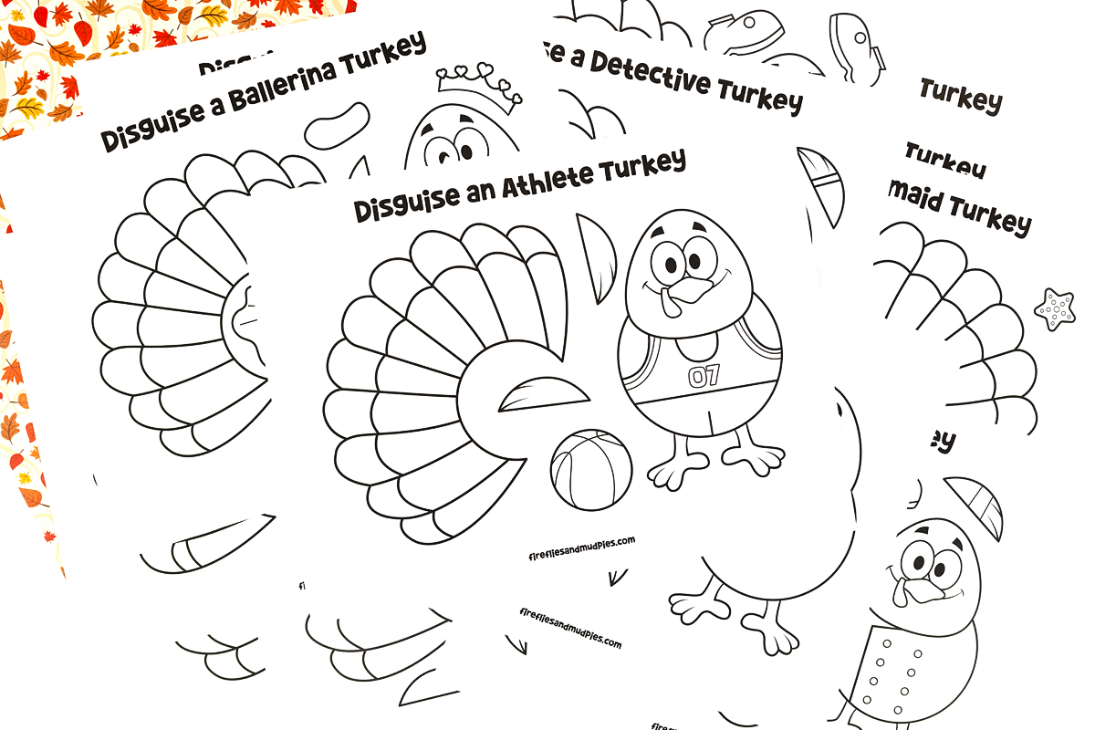 Turkey Disguise Template