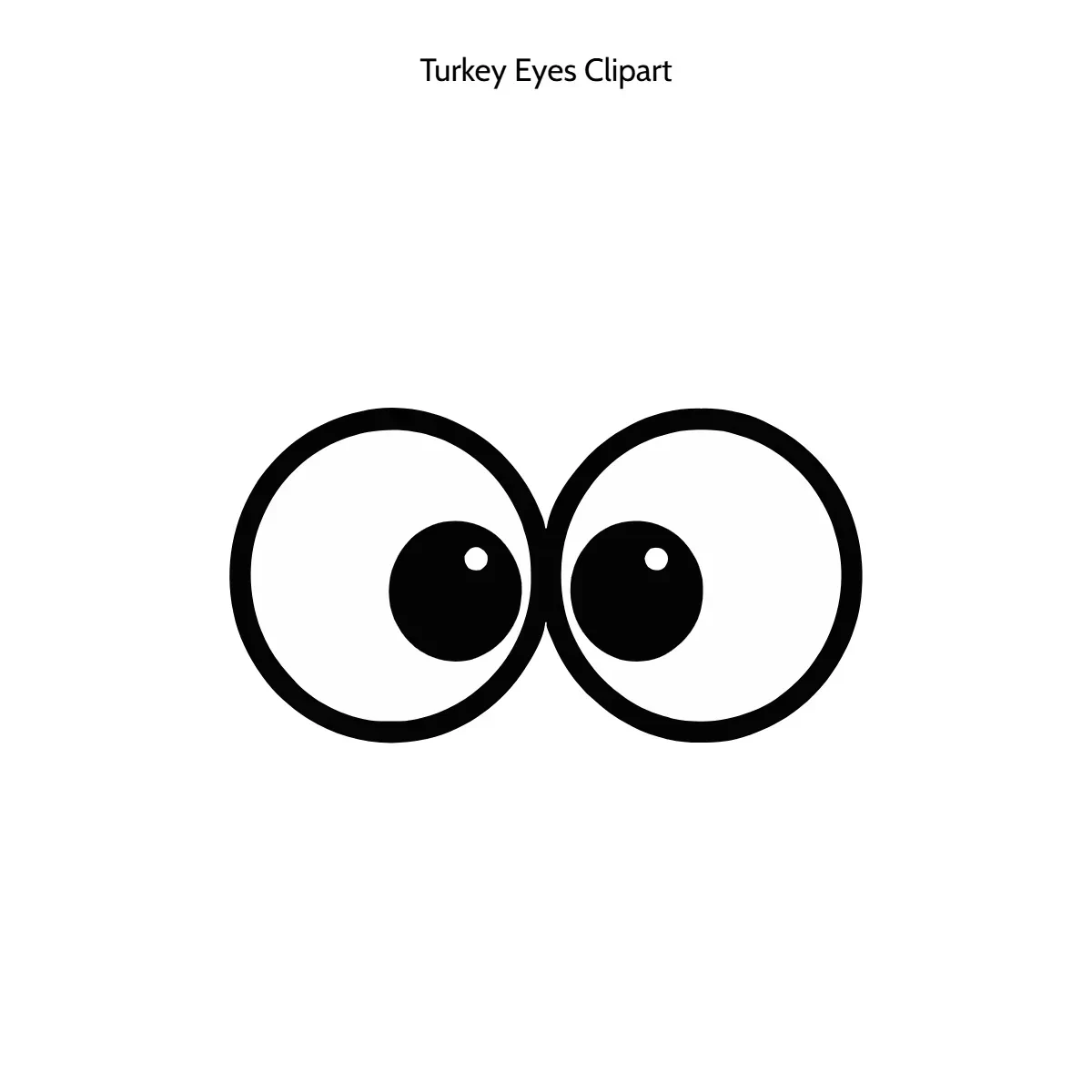 Turkey Eyes Clipart Turkey Eyes Clipart