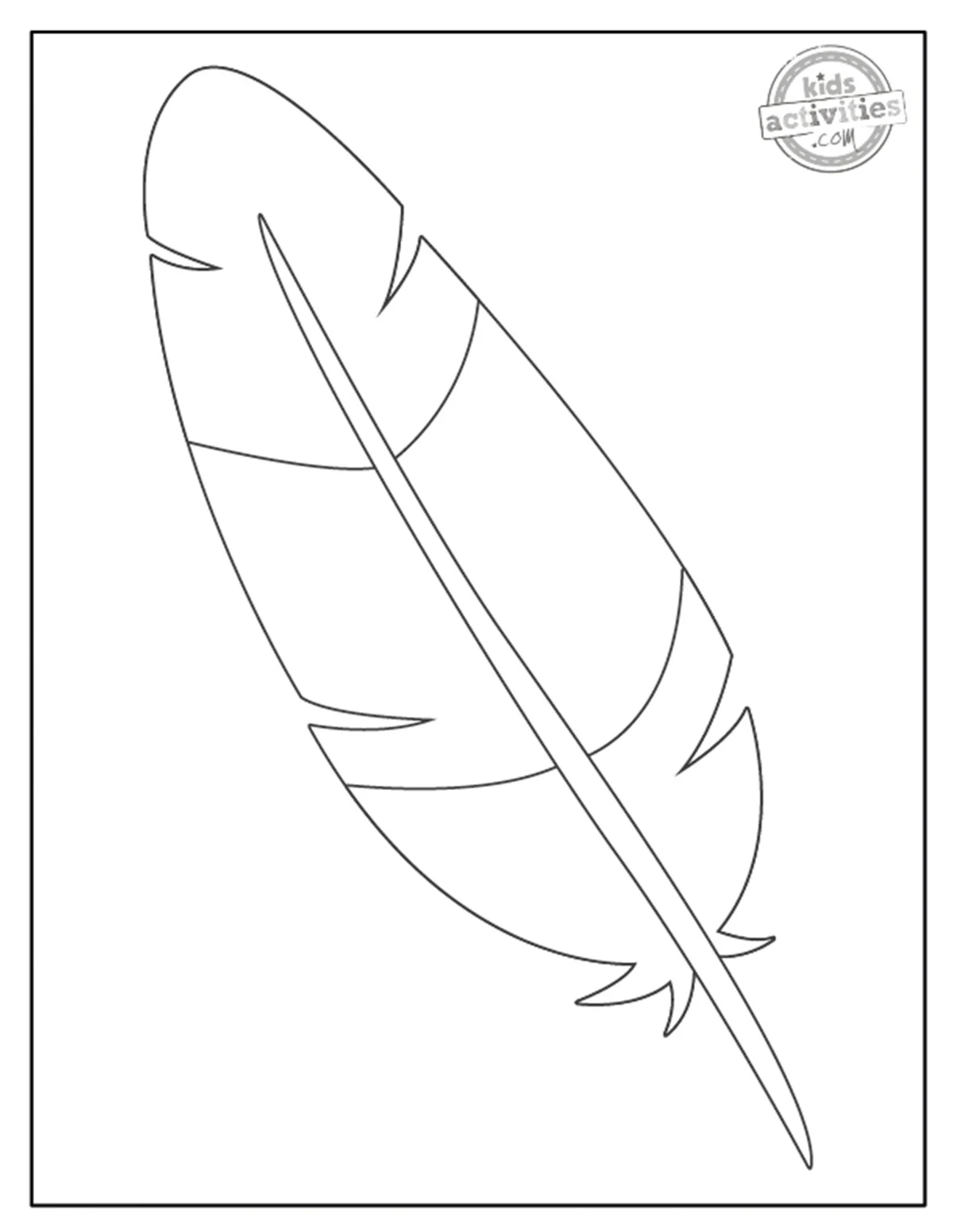 large turkey feather cut out template large turkey feather cut out template