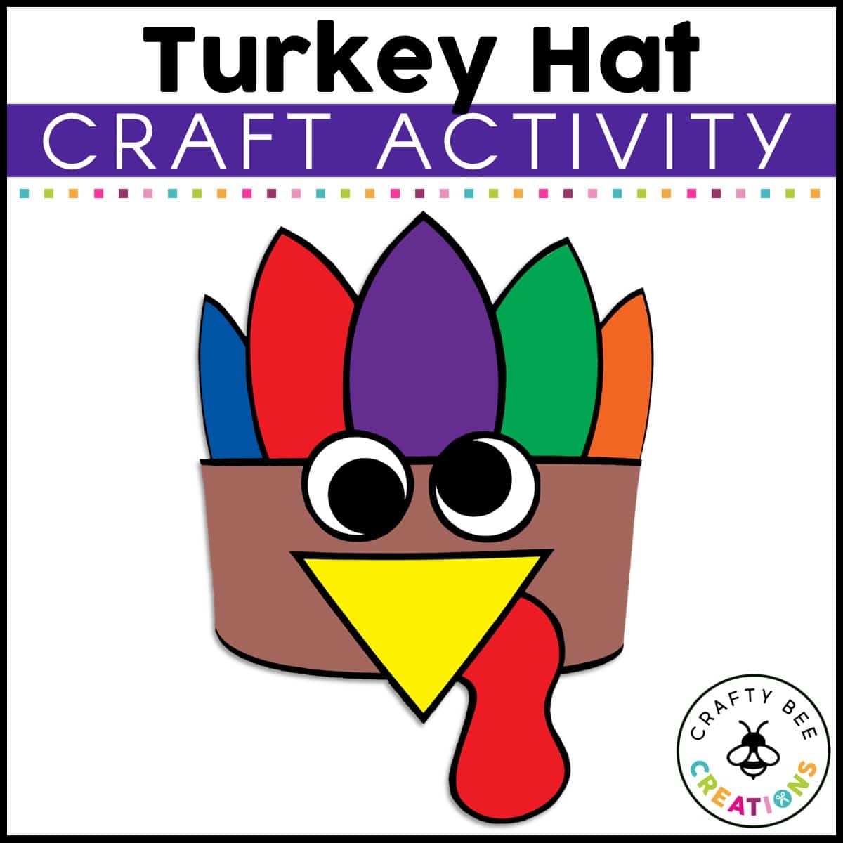 thanksgiving turkey hat template thanksgiving turkey hat template