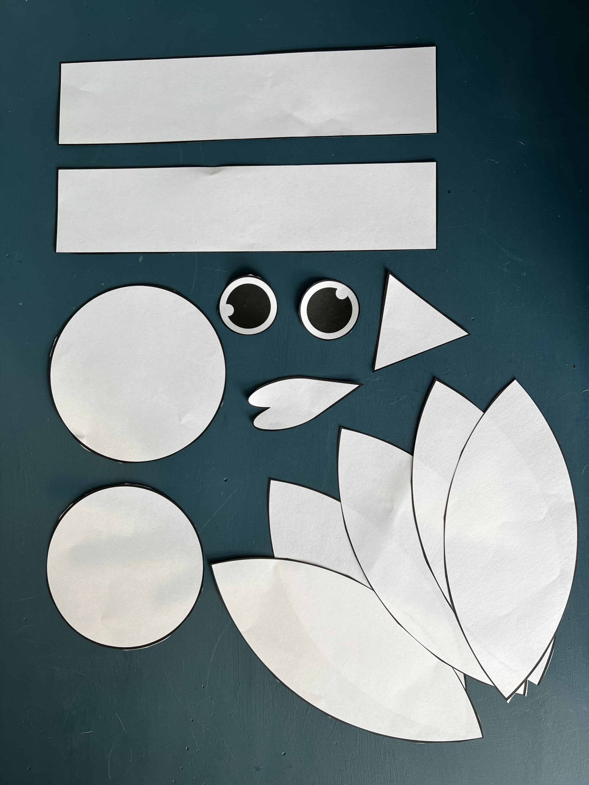 turkey paper hat template