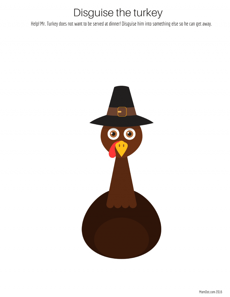 free printable turkey body template printable