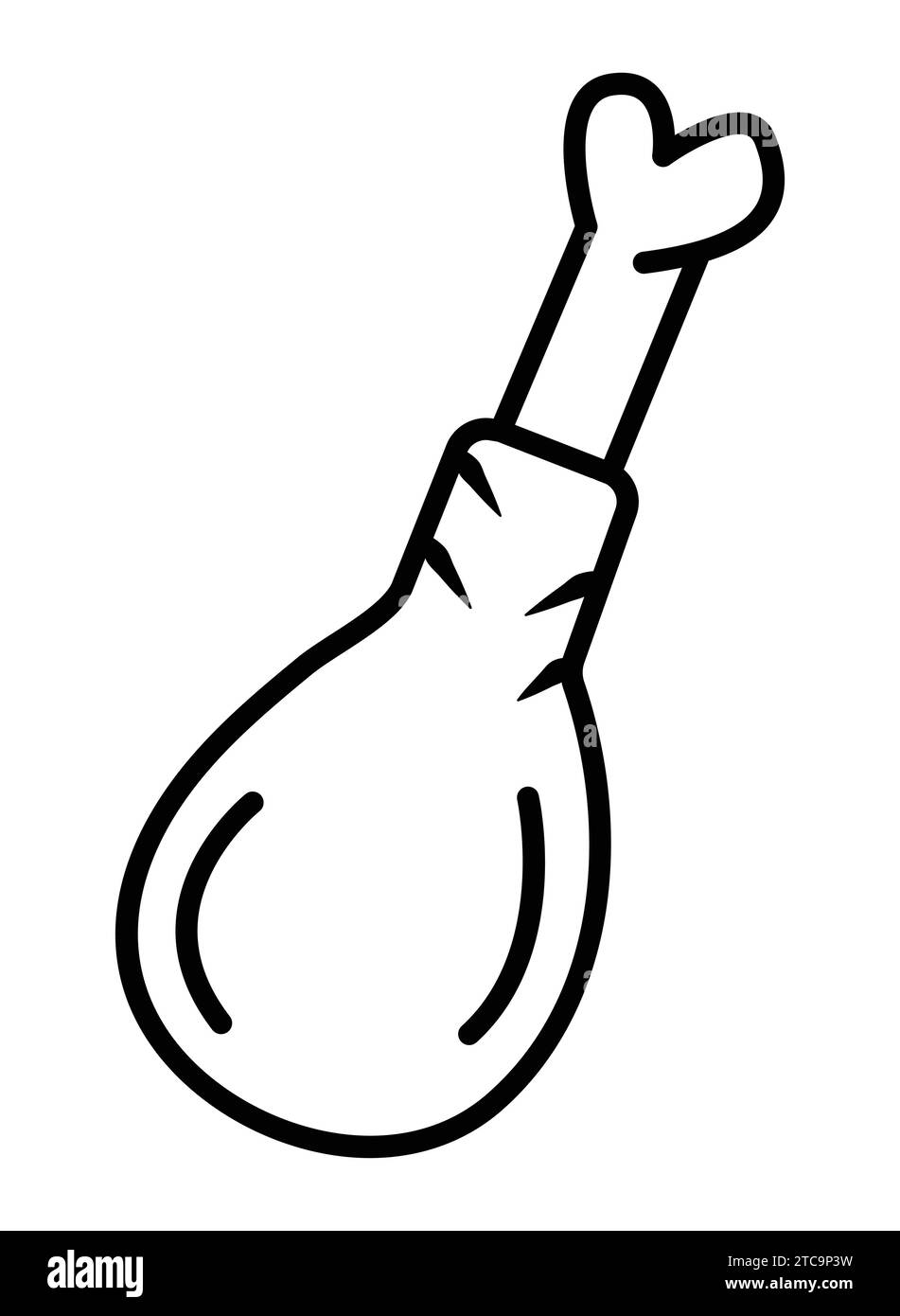 Turkey Leg Vector Vectors