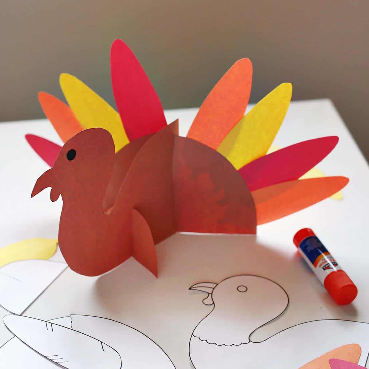 Turkey Template Free Printable Turkey Template Free Printable