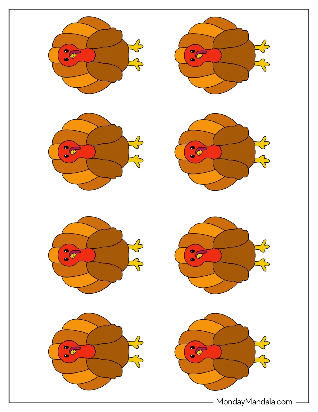Turkey Templates Turkey Templates