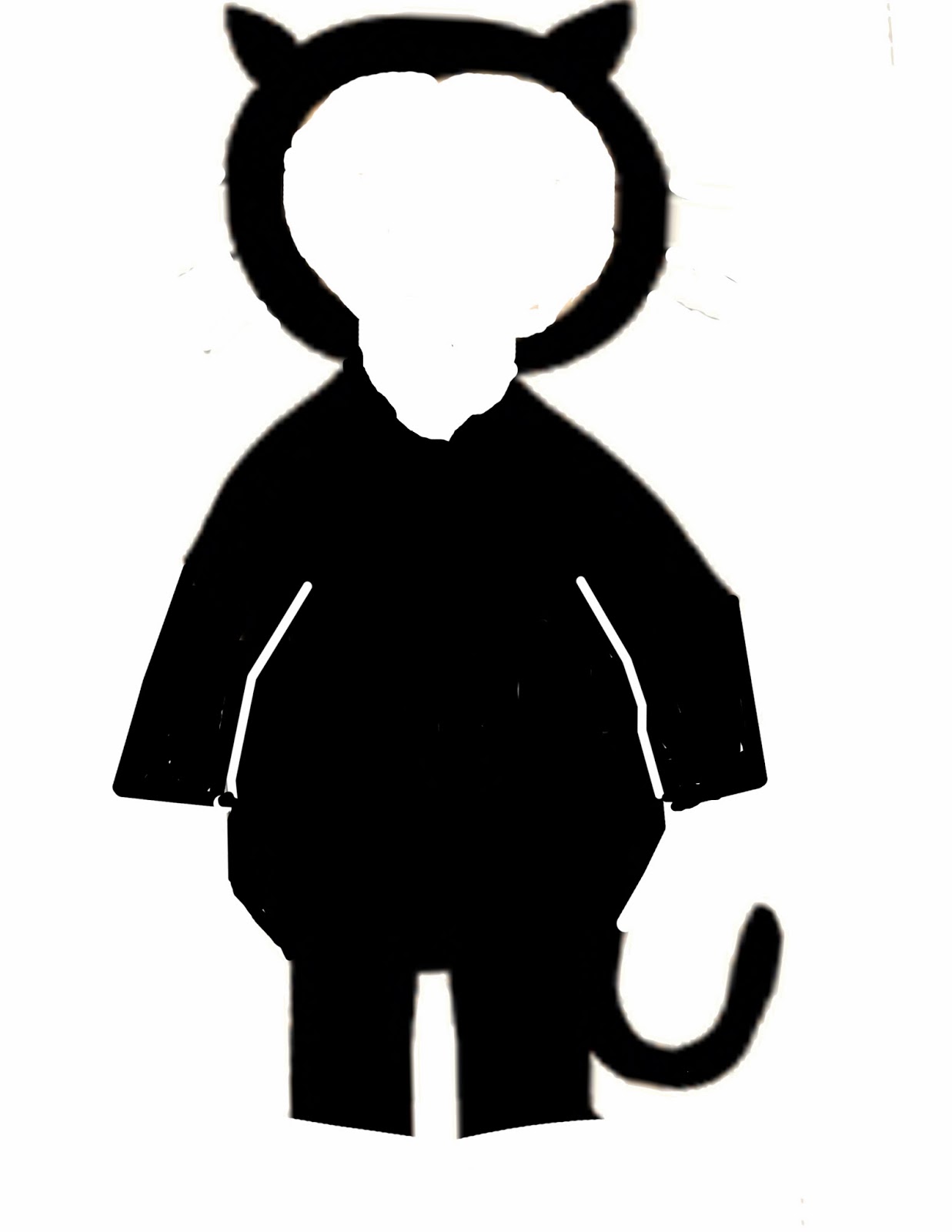 disguise a turkey cat template disguise a turkey cat template