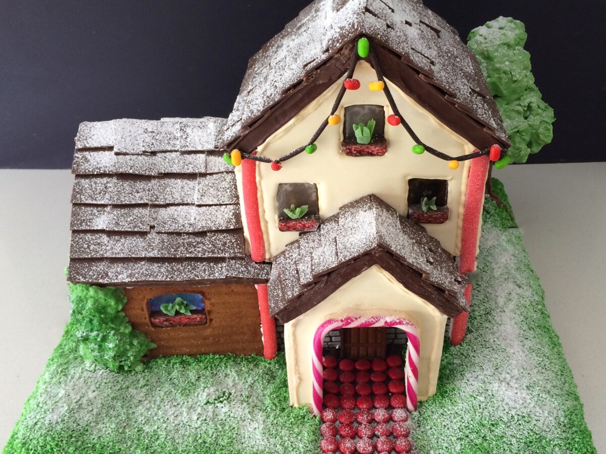 Two Storey Gingerbread House