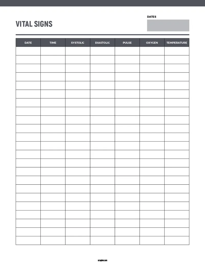 Vital Signs Sheet V2