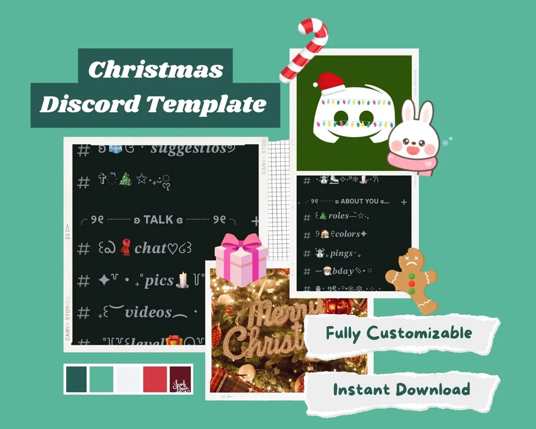 Winter Aesthetic Discord Server Template